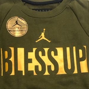 jordan bless up sweatshirt